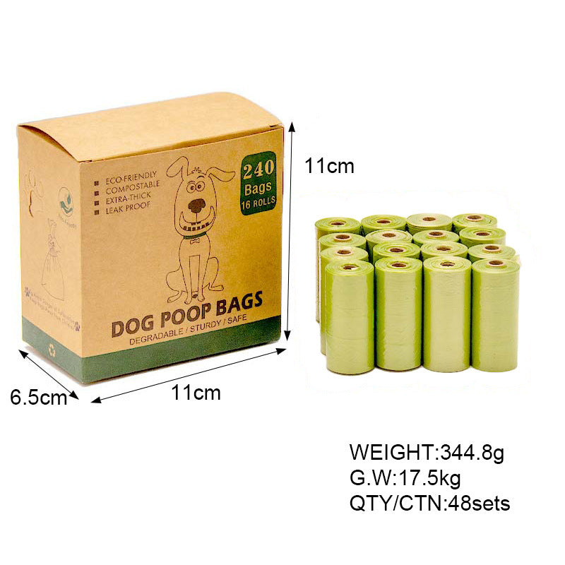 Degradable pet bags