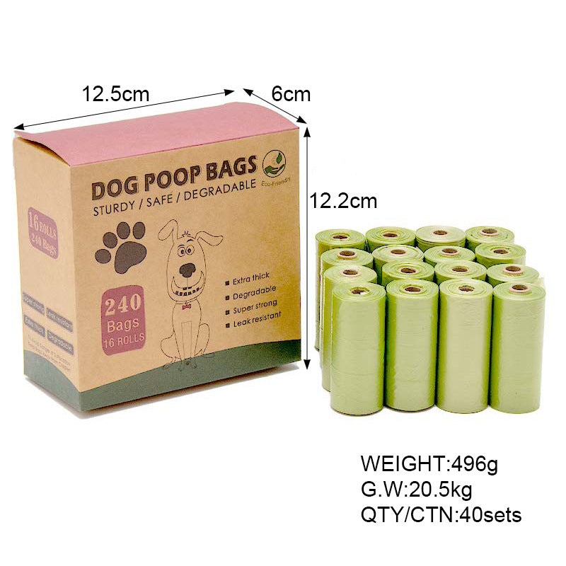Degradable pet bags
