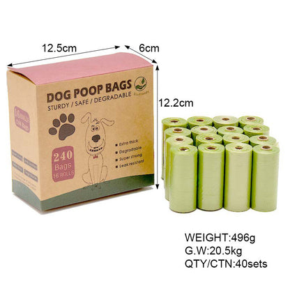 Degradable pet bags