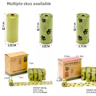 Degradable pet bags