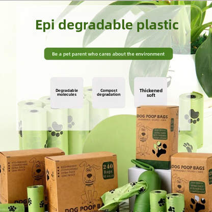 Degradable pet bags