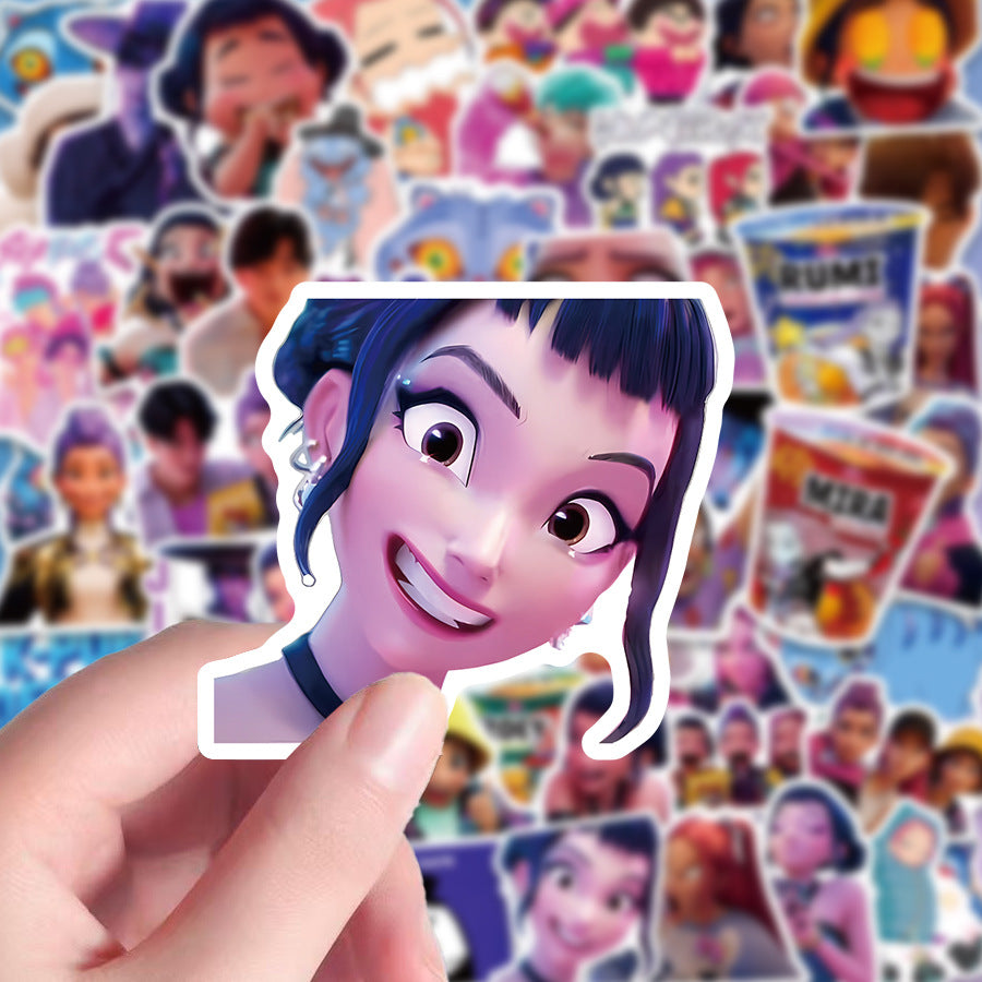 Demon Hunter Vinyl Stickers Korean Movie Star Design