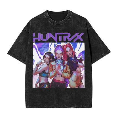 Demon Hunters Anime Cotton T-Shirt