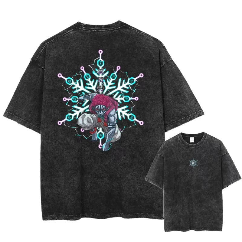 Demon Slayer Anime Printed Cotton T-Shirt