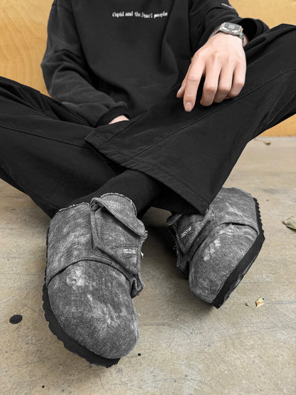 Denim Breathable Mule Shoes