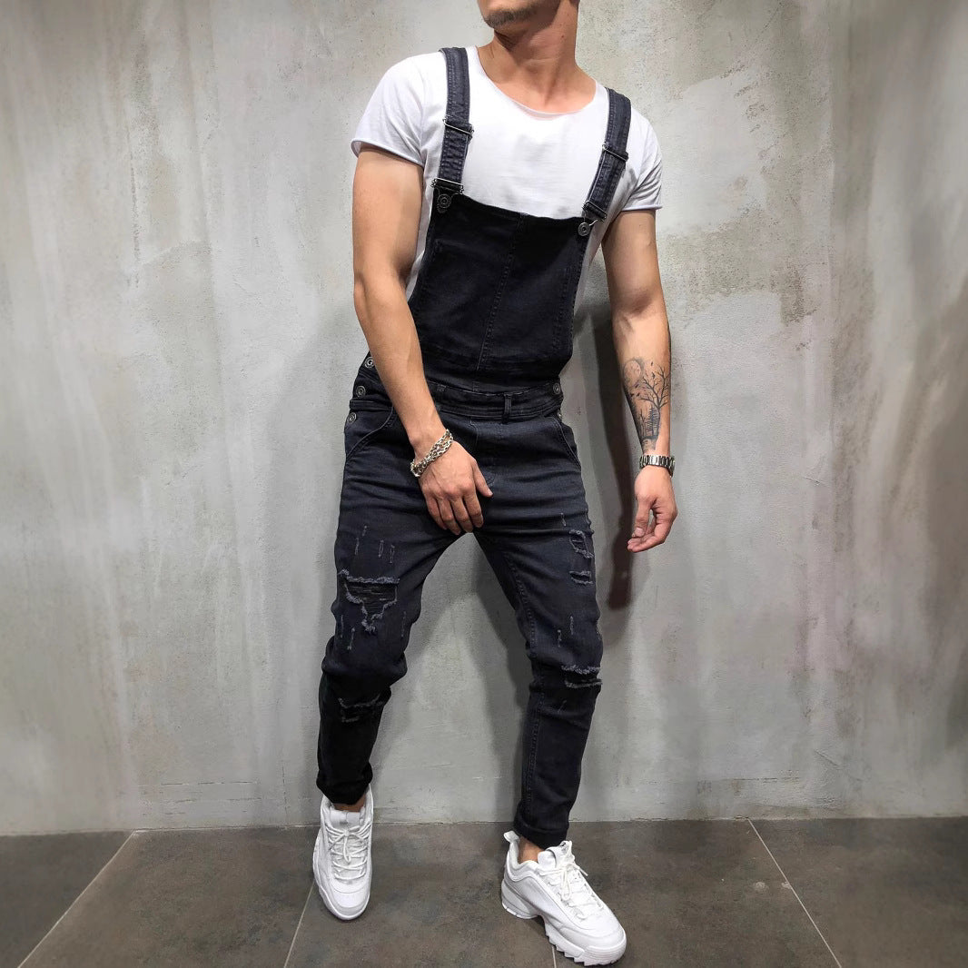 denim overalls