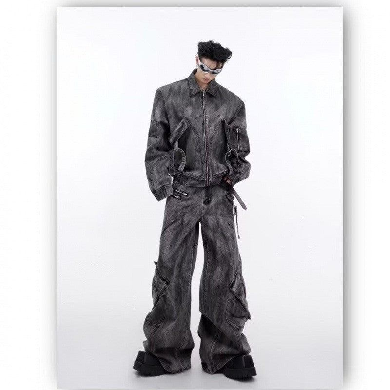 Denim Suit Set