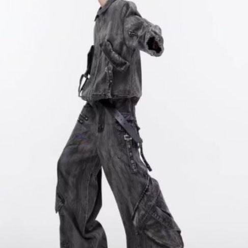 Denim Suit Set