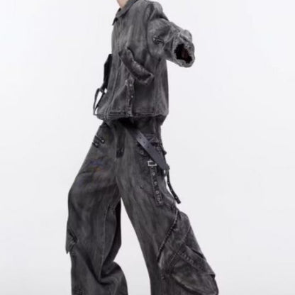 Denim Suit Set
