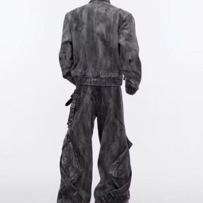 Denim Suit Set