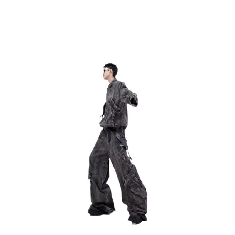 Denim Suit Set