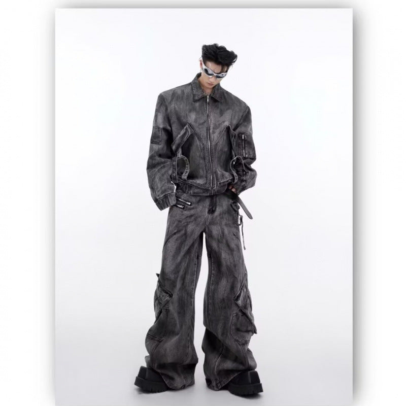 Denim Suit Set
