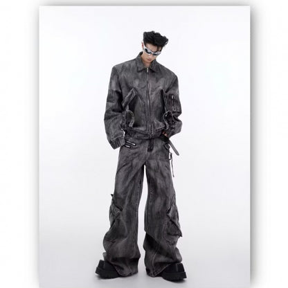 Denim Suit Set