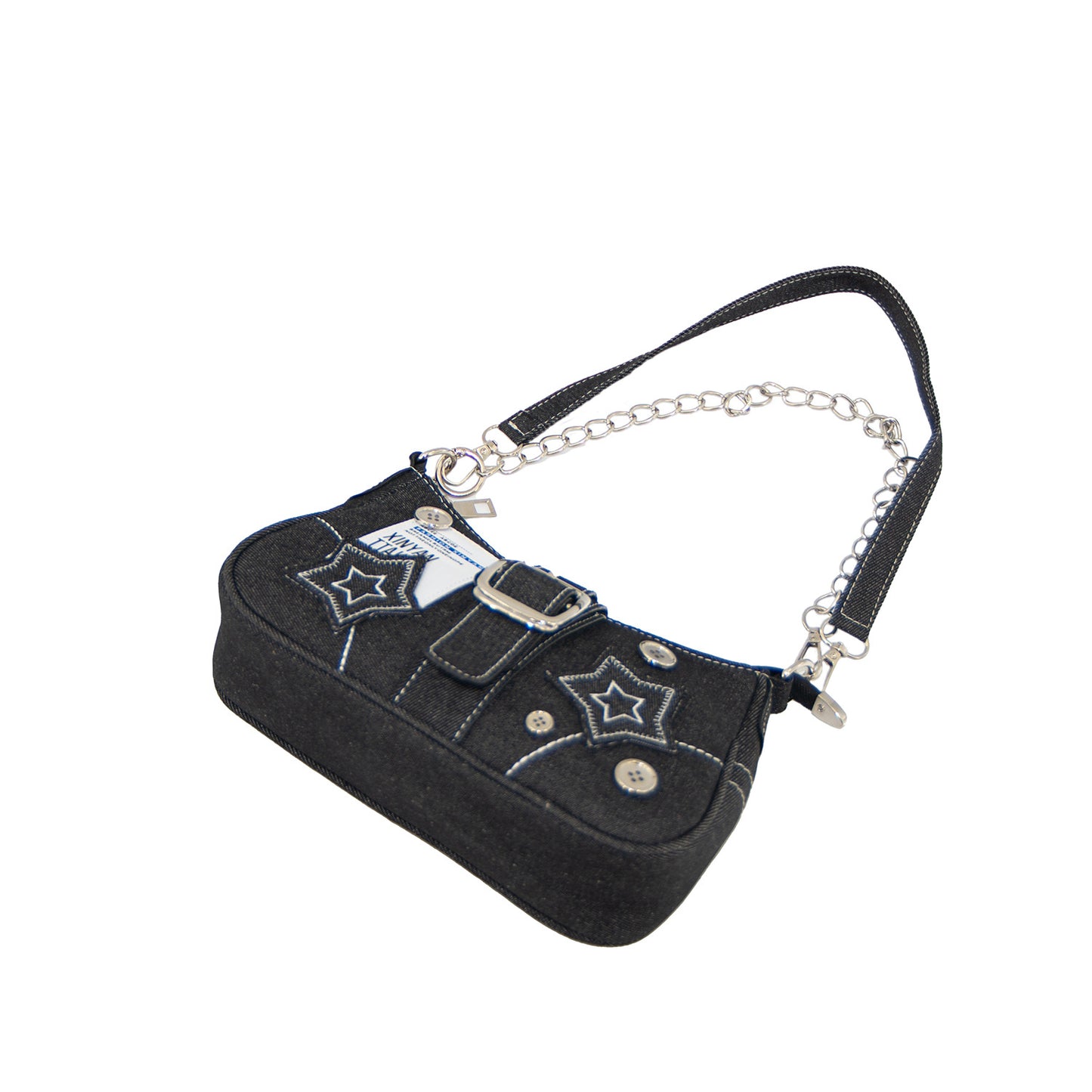 Denim Underarm Bag