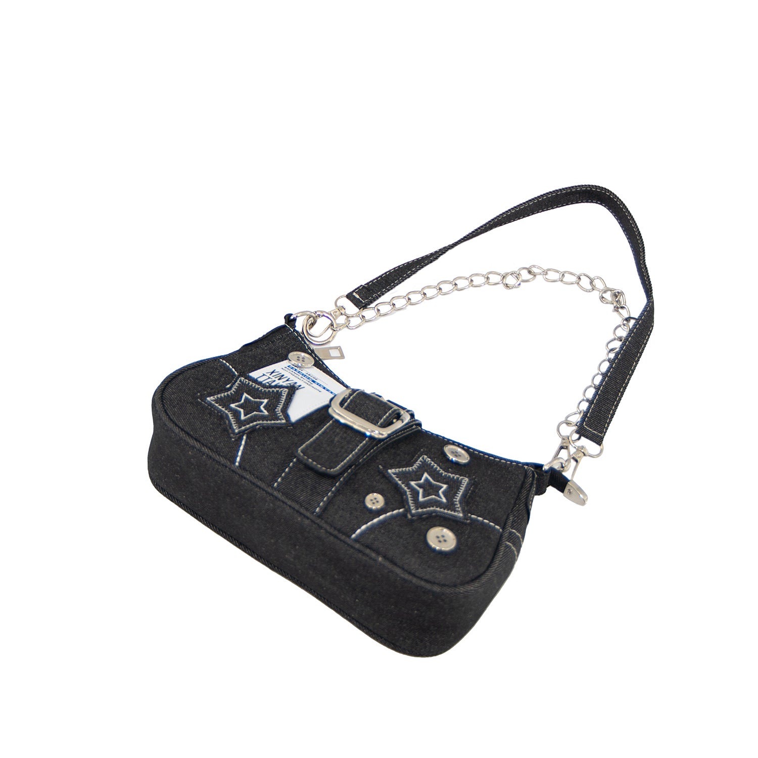 Denim Underarm Bag