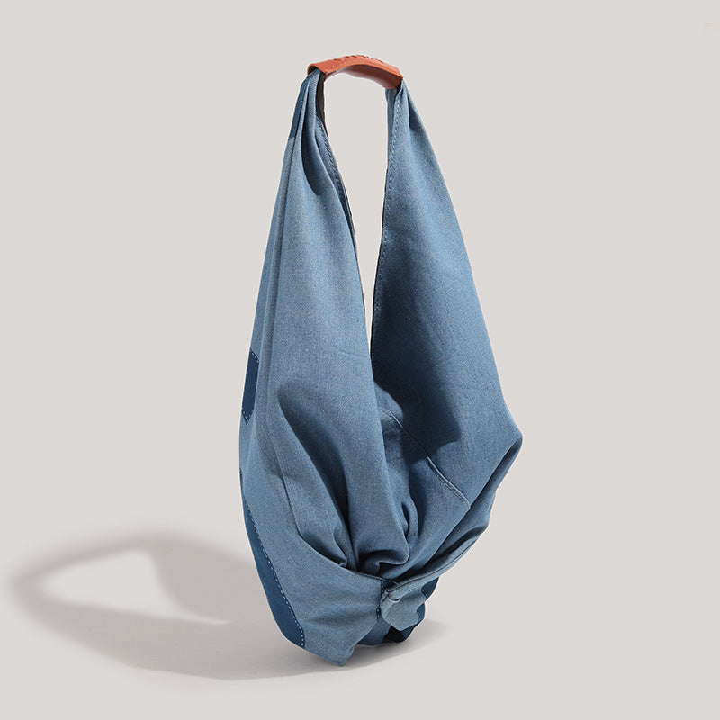 Denim Underarm Shoulder Bag