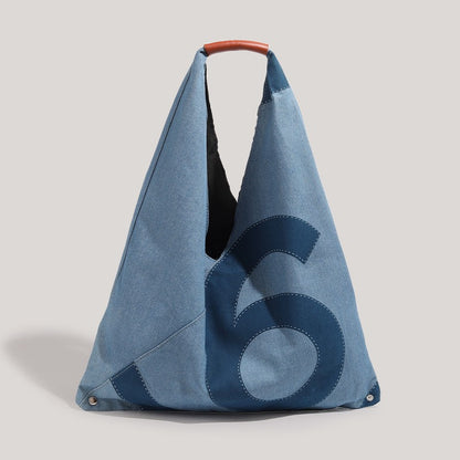 Denim Underarm Shoulder Bag
