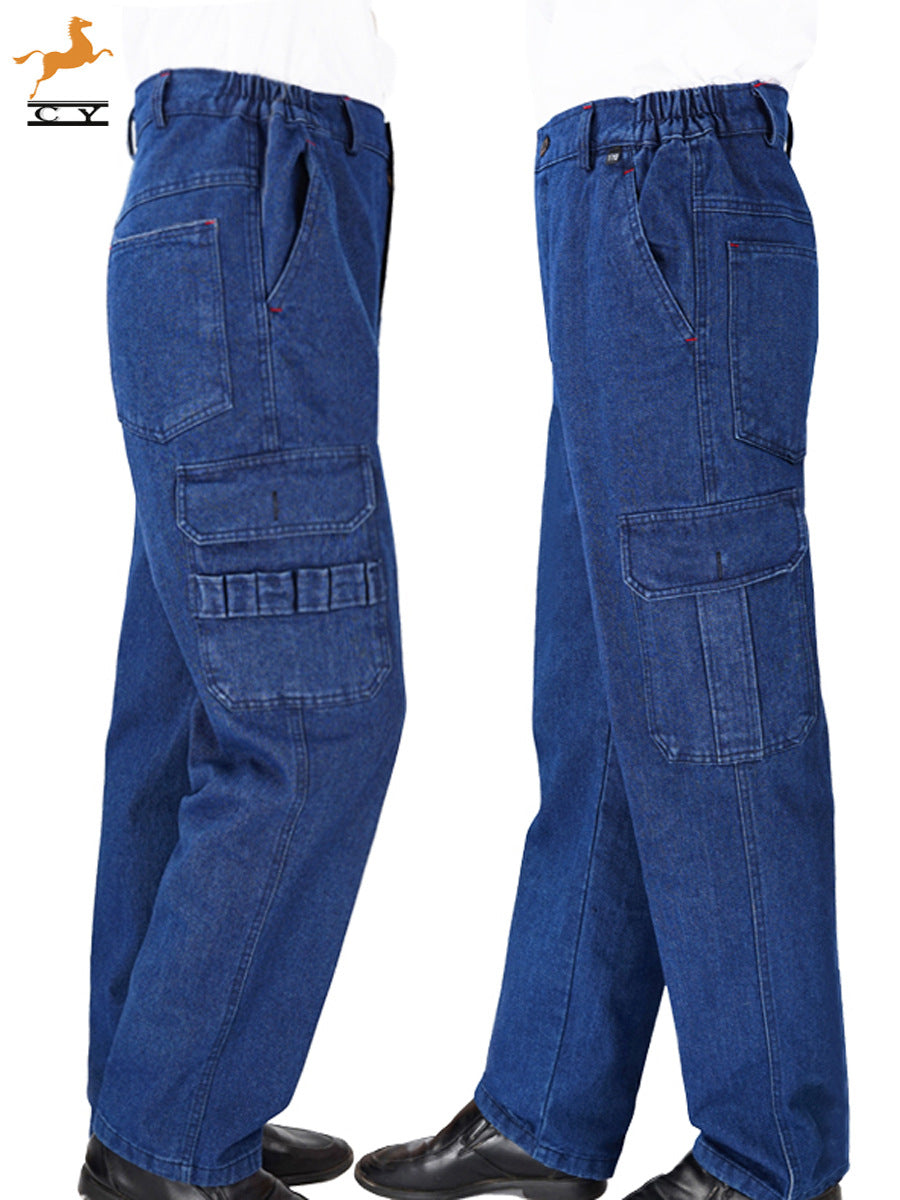 Denim Work Pants