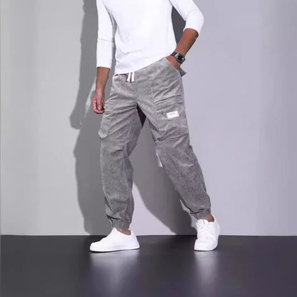 Denim work pants