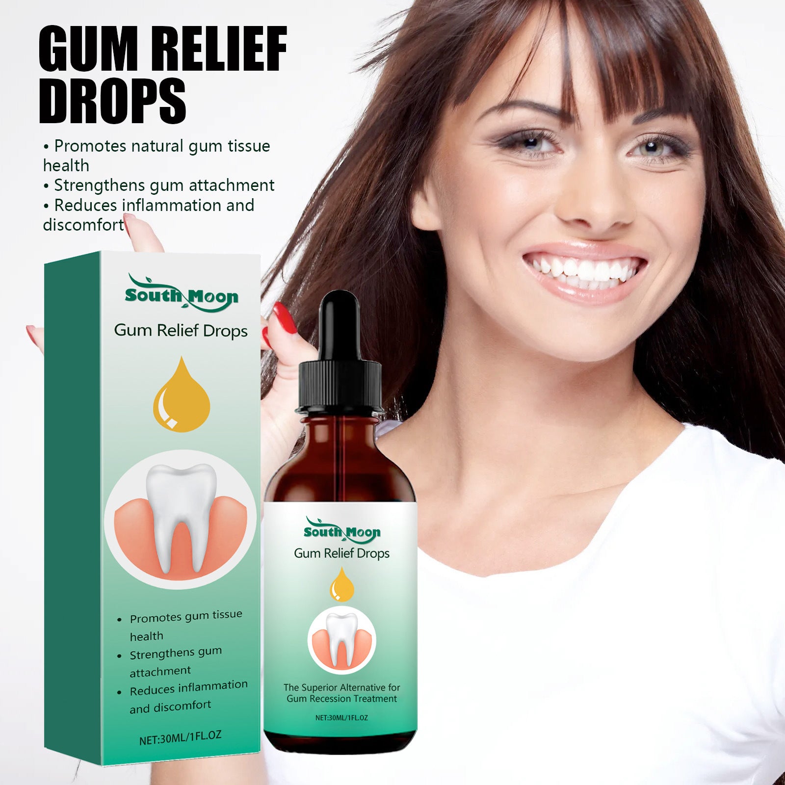 Dental care drops