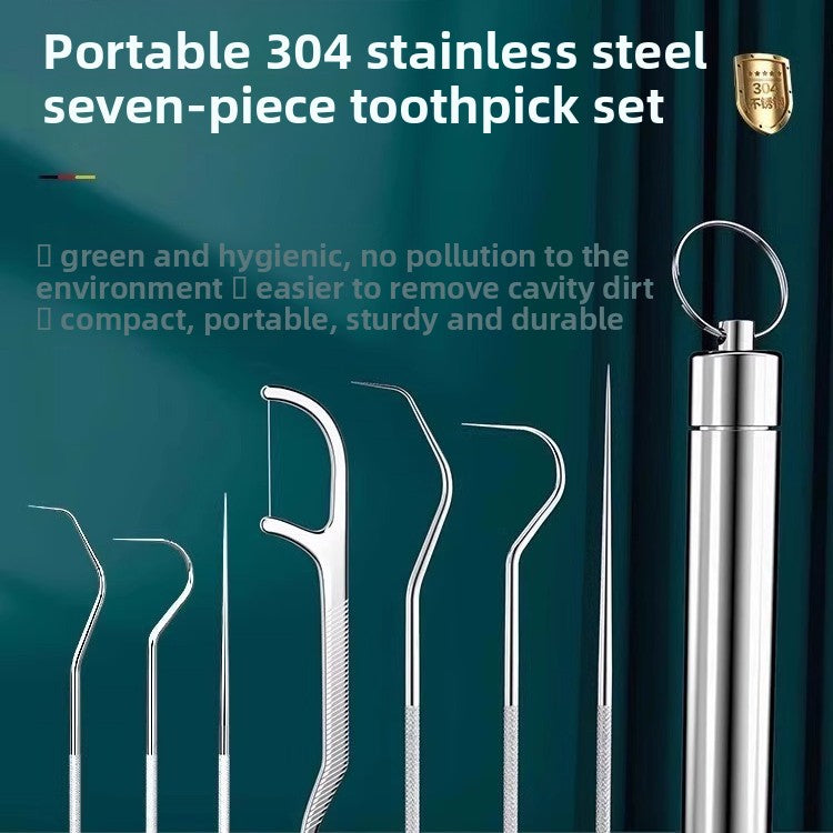 Dental floss pick