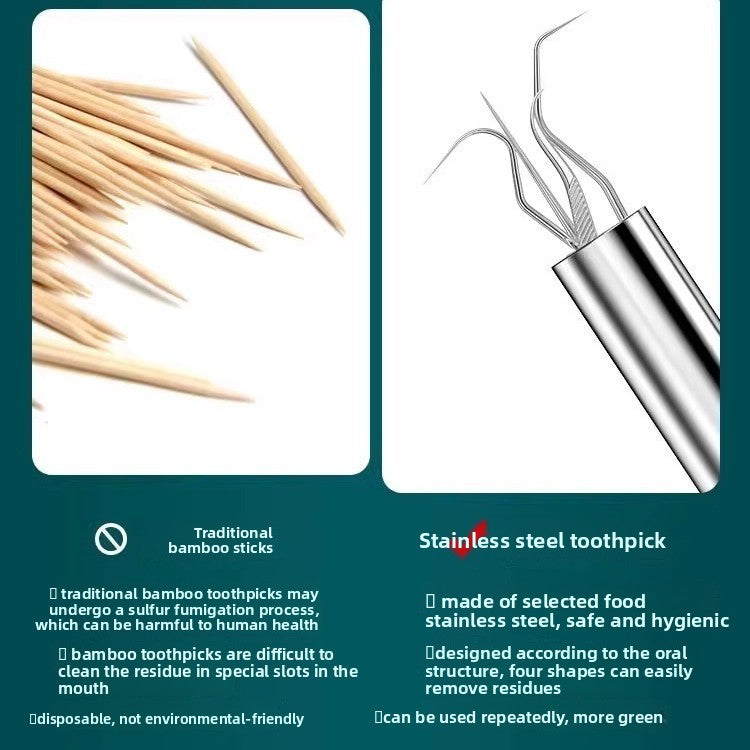 Dental floss pick