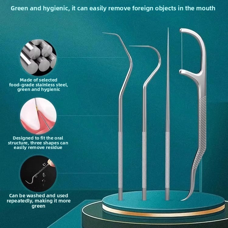 Dental floss pick