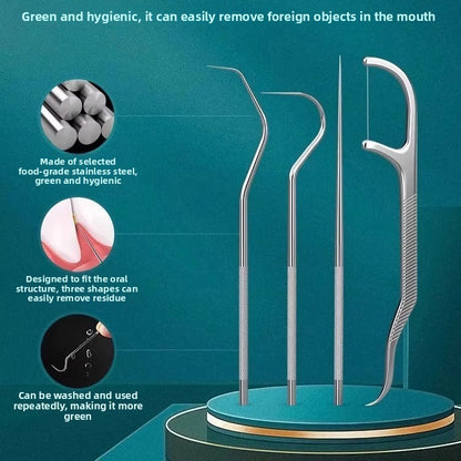 Dental floss pick