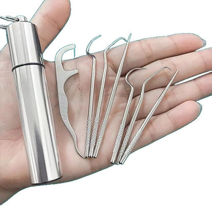 Dental floss pick