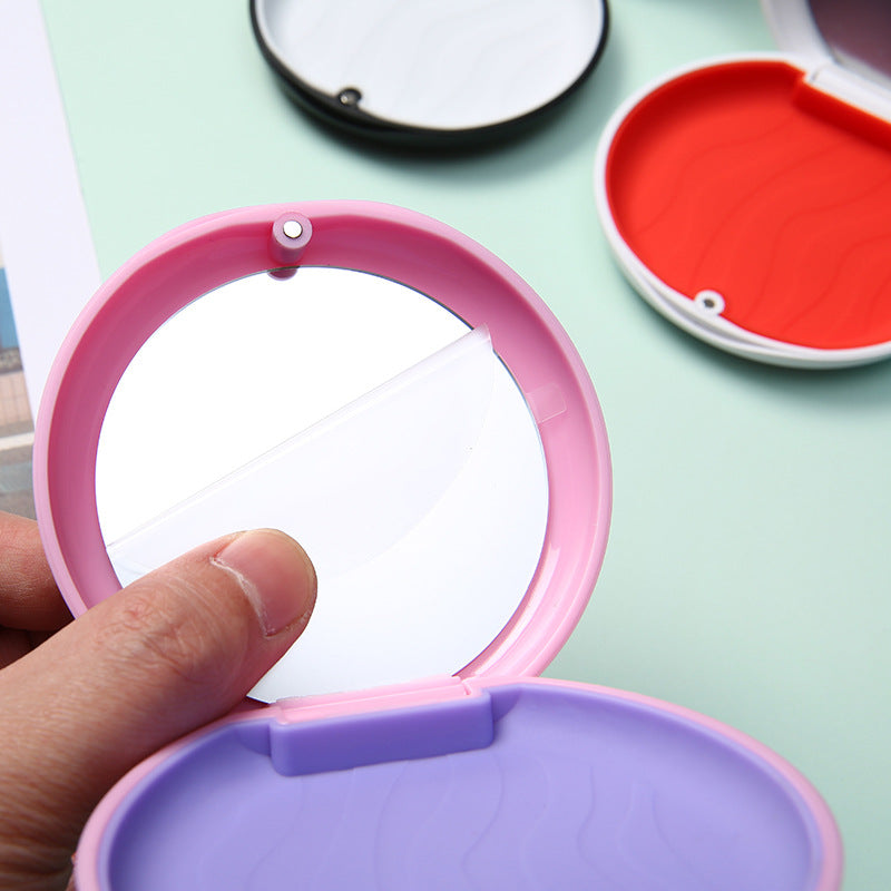 Dental Floss Storage Case with Mirror