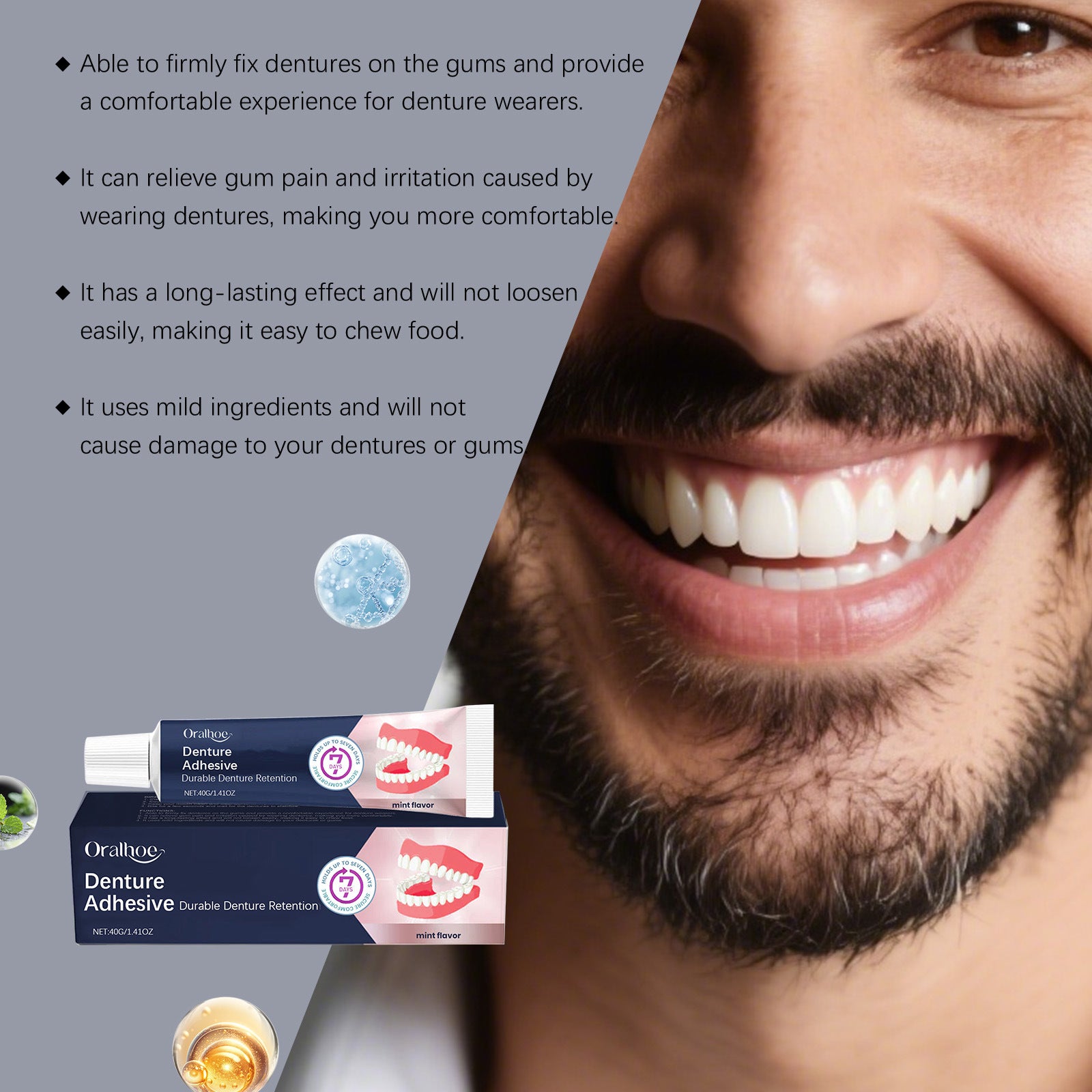 Dental prosthetic bonding agent