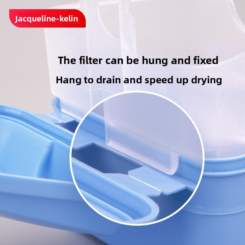 Denture box cleaning box