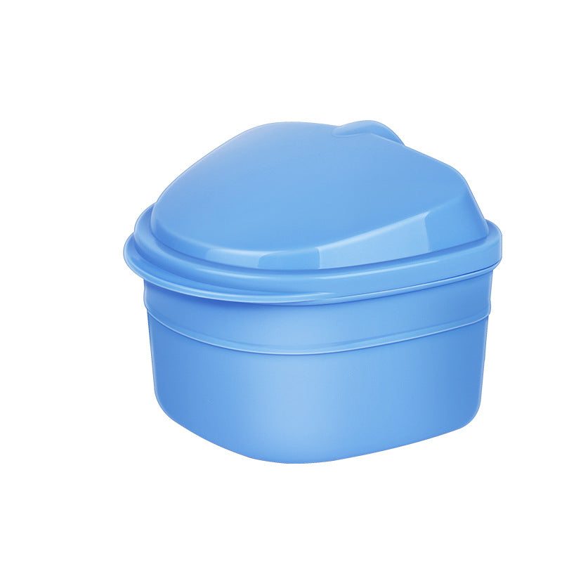 Denture box cleaning box