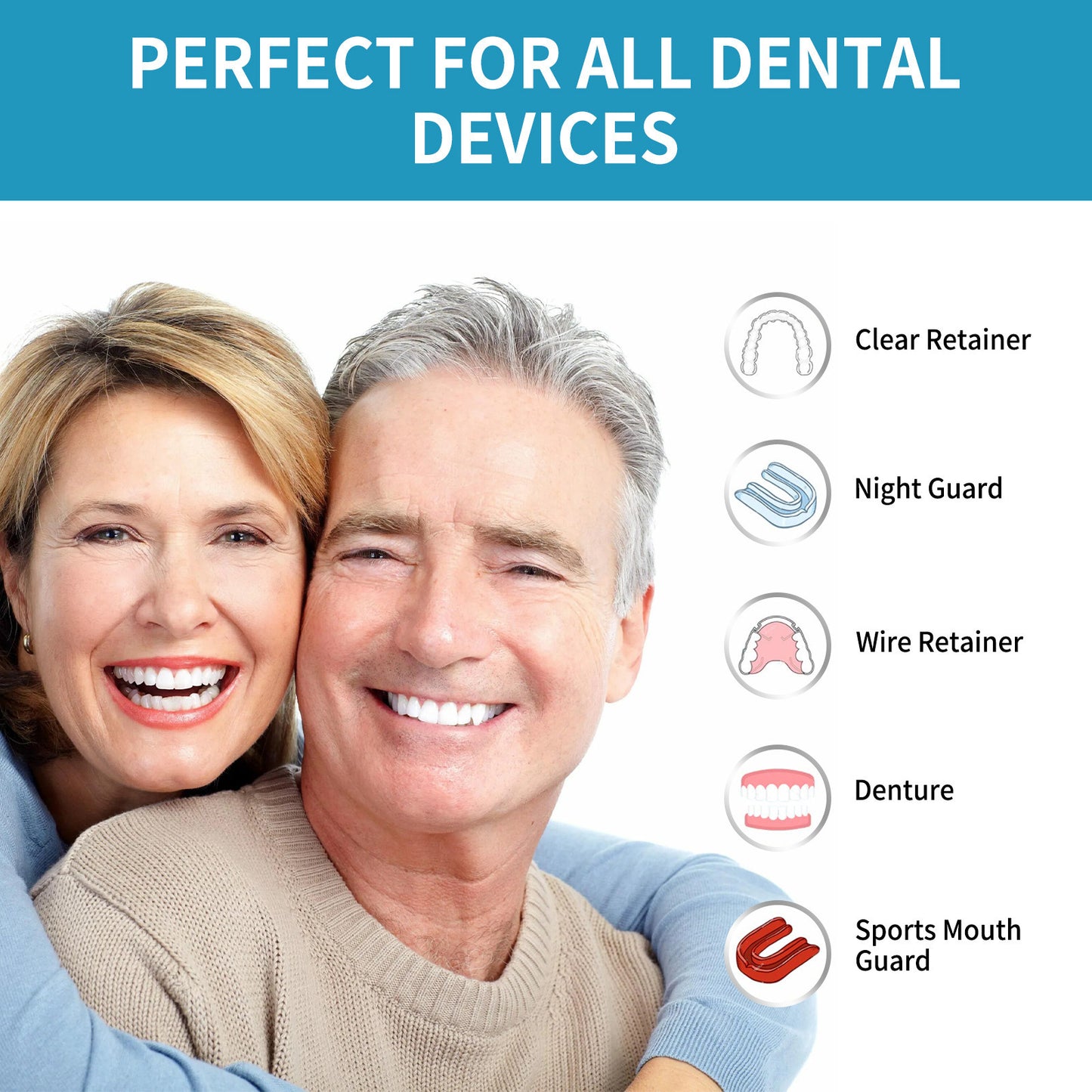 Denture Cleaner Oral Care Liquid