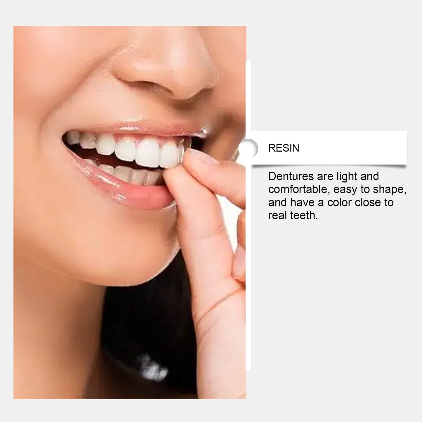Denture trim set