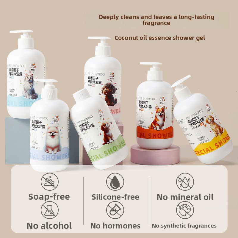 Deodorizing Anti-Itching Pet Shampoo for Dogs and Cats