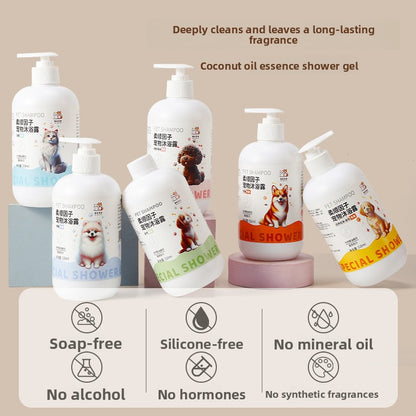 Deodorizing Anti-Itching Pet Shampoo for Dogs and Cats