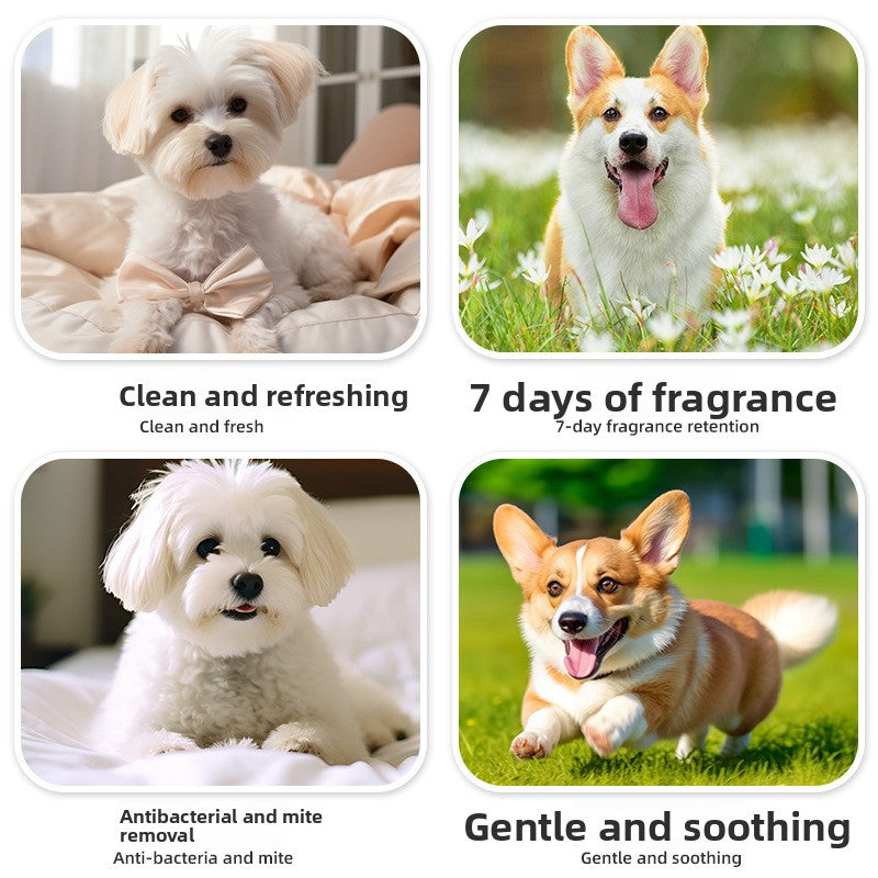 Deodorizing Anti-Itching Pet Shampoo for Dogs and Cats