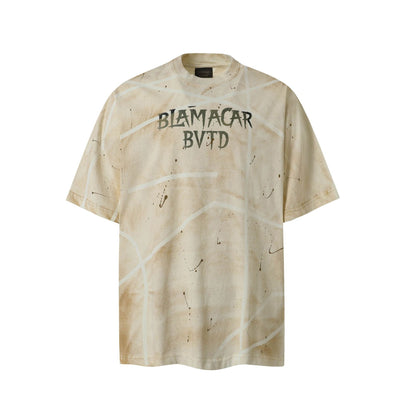 Desert-style short-sleeved T-shirt
