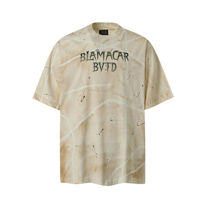 Desert-style short-sleeved T-shirt