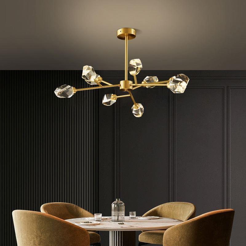 Designer Crystal Chandelier for Living Room and Bedroom