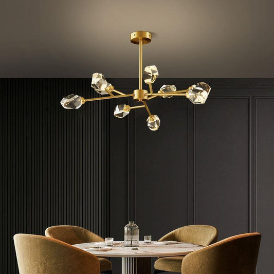 Designer Crystal Chandelier for Living Room and Bedroom