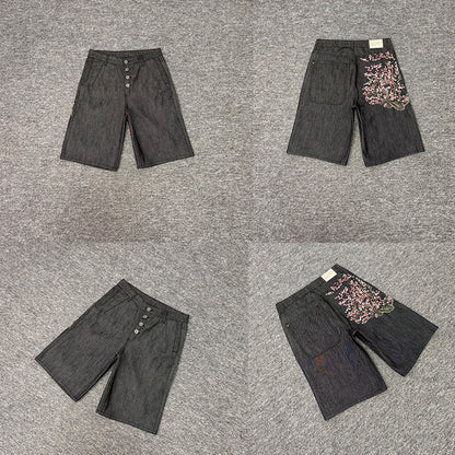 Designer Embroidered Denim Jeans
