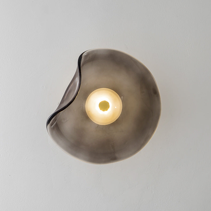 Designer Glass UFO Wall Lamp