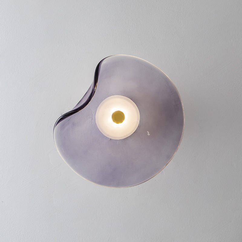Designer Glass UFO Wall Lamp