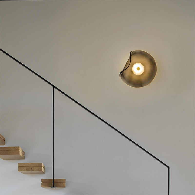 Designer Glass UFO Wall Lamp