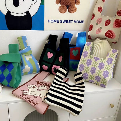 Designer Knitted Handbag