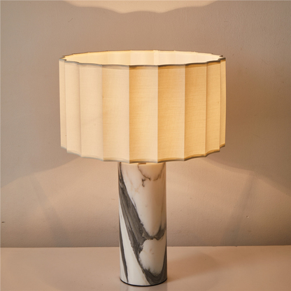 Designer Marble Table Lamp with Three Color Dimmable LED
