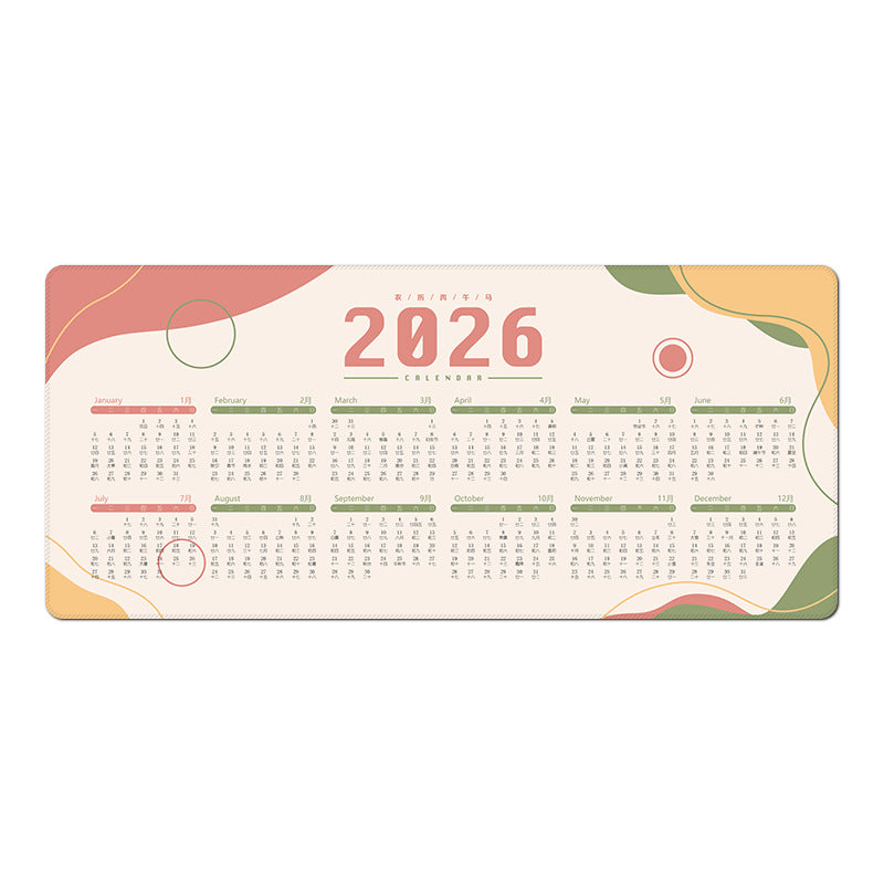 Desk Calendar Mat