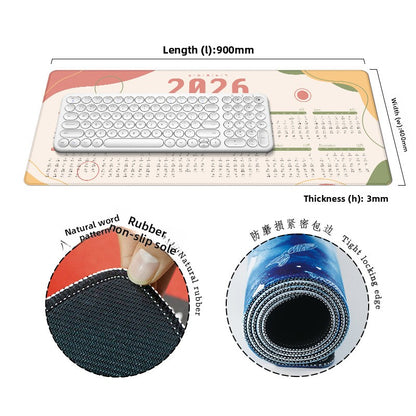 Desk Calendar Mat